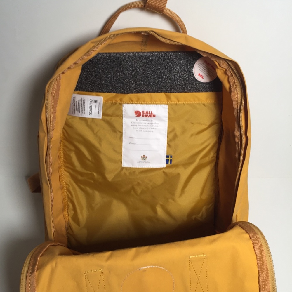 Fjallraven Kanken Original Backpack Color Ochre - Picture 8 of 9